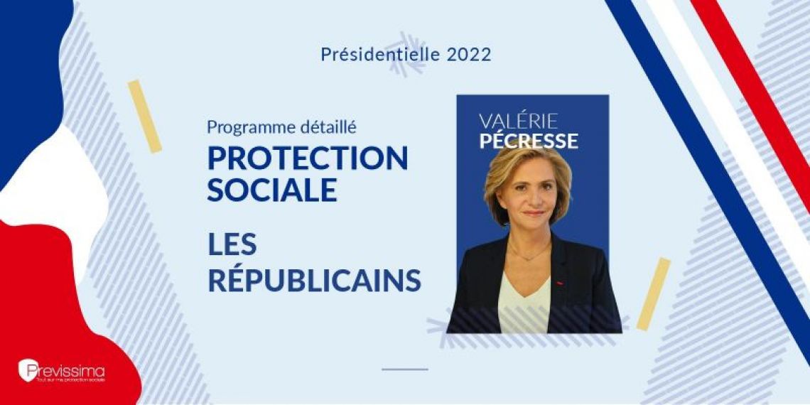 Présidentielle 2022 : le programme de Valérie Pécresse (Les Républicains) en matière de protection sociale (Infographie)