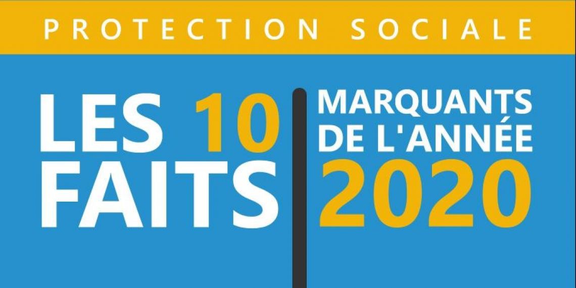 Protection sociale : les 10 faits marquants de l'année 2020