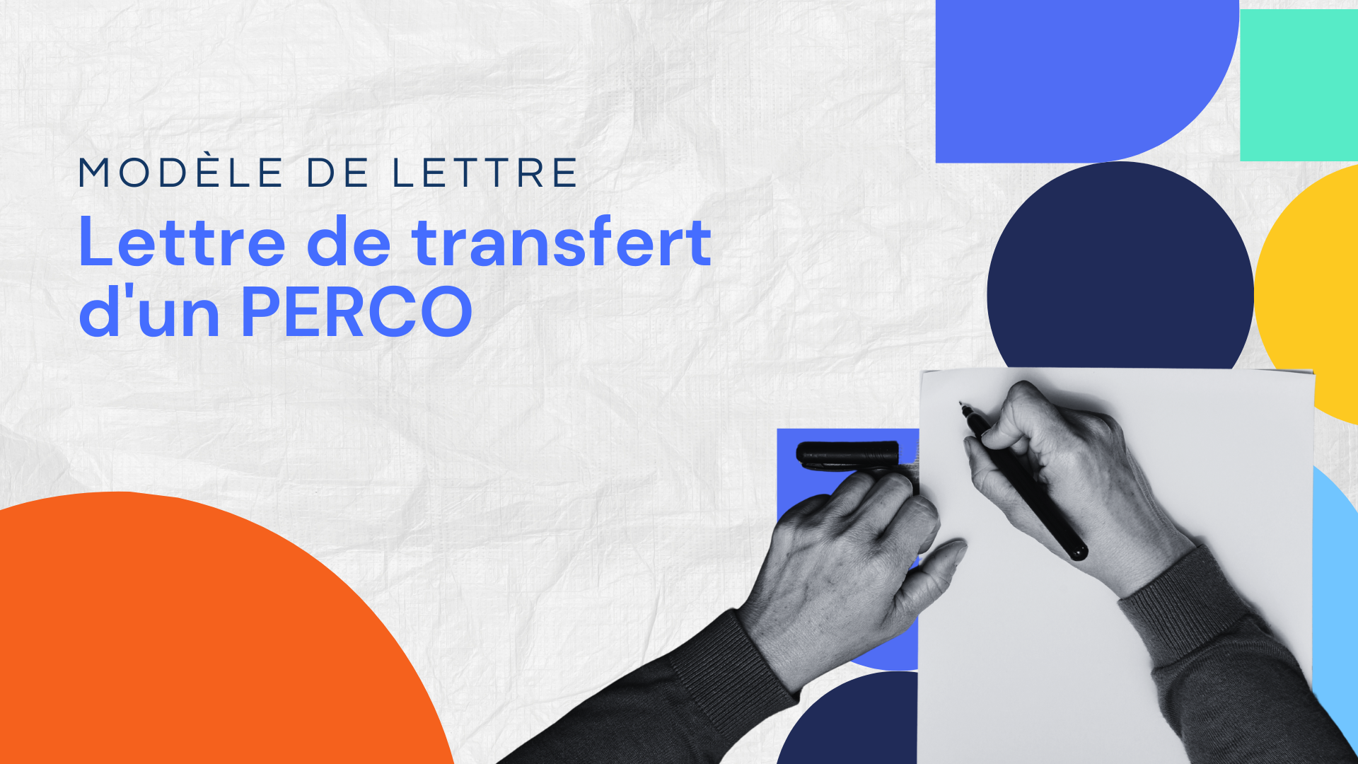 Lettre de transfert d'un PERCO