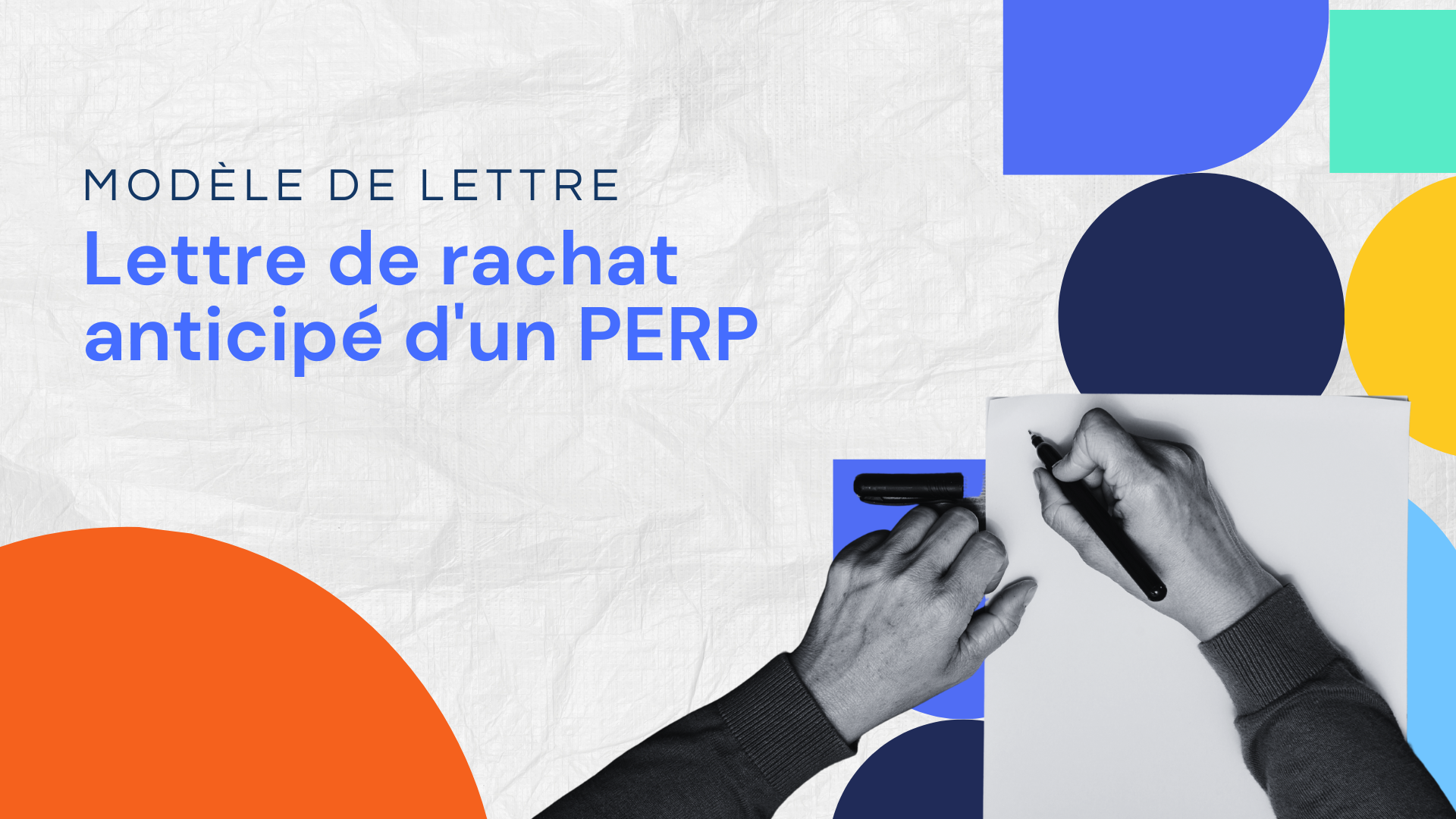 Lettre de rachat anticipé d'un PERP